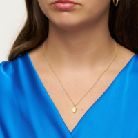 Leaf and pearl necklace - Pure by Nat - Silverado Jewellery