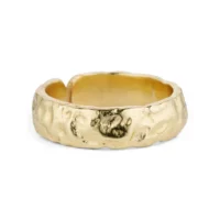 Aurelia ring set - gold plated - Pure by Nat - Silverado Jewellery