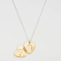 Selene Moon Locket Necklace
