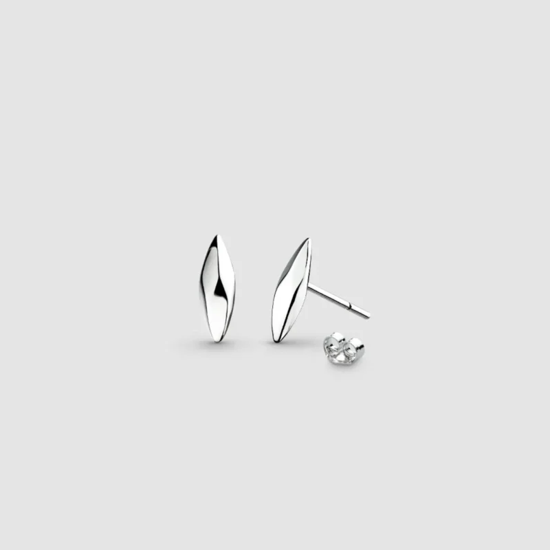 Silver glint stud earrings - Kit Heath - Silverado Jewellery