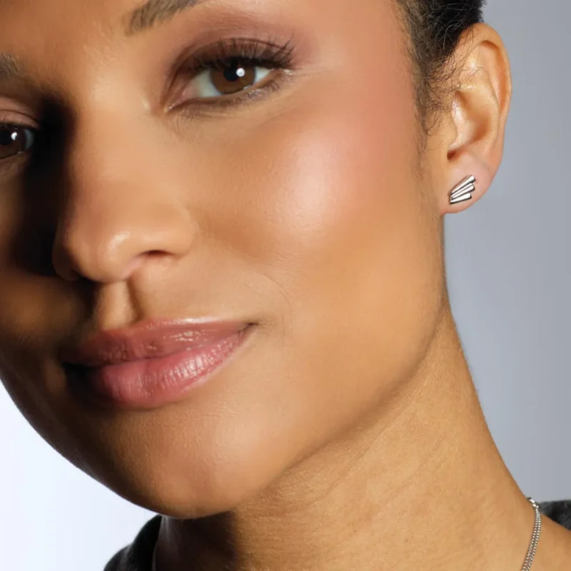 Silver Array stud earrings - Kit Heath - Silverado Jewellery