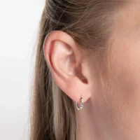 Silver star hoop earrings - Silverado Classics - Silverado Jewellery