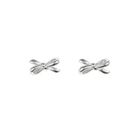 Silver bow stud earrings - Silverado Classics collection - Silverado Jewellery