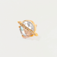 Elson Labradorite Stud Earrings-2 Elson Labradorite Stud Earrings by Shana Gulati