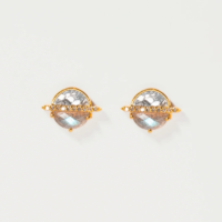 Elson Labradorite Stud Earrings Elson Labradorite Stud Earrings bu Shana Gulati
