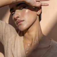 Elson Mini Moonstone Necklace-2 Elson Mini Moonstone Necklace