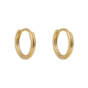 10mm huggie hoop earrings - Silverado Classics - Silverado Jewellery