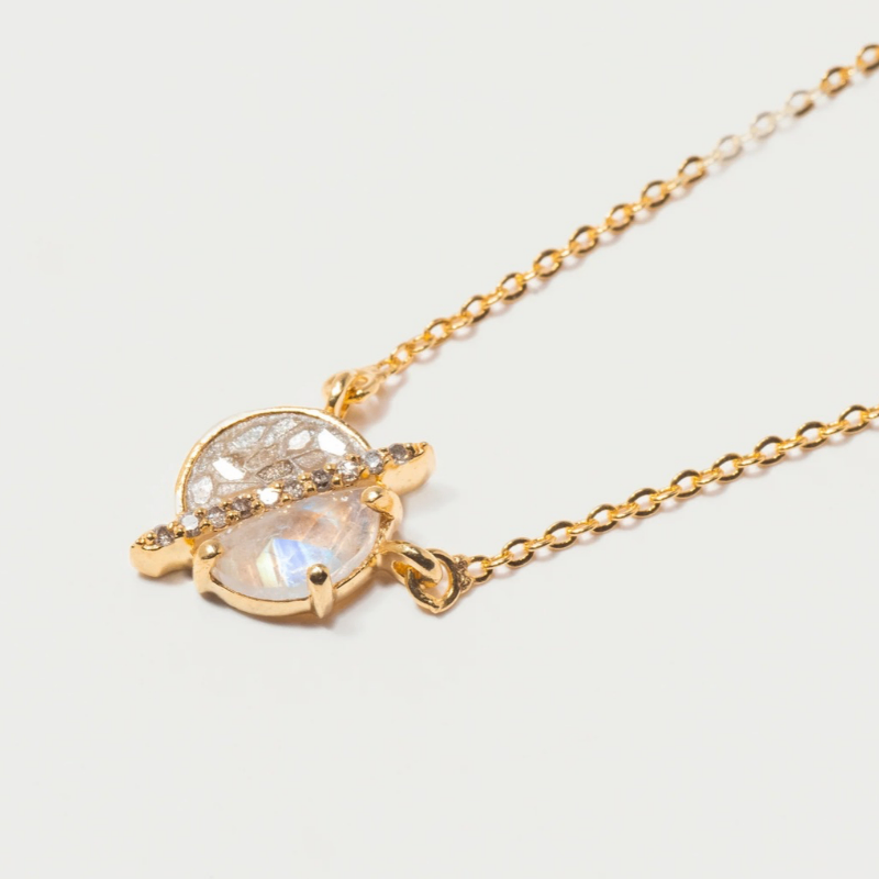 Moonstone Necklace Elson Mini Moonstone Necklace