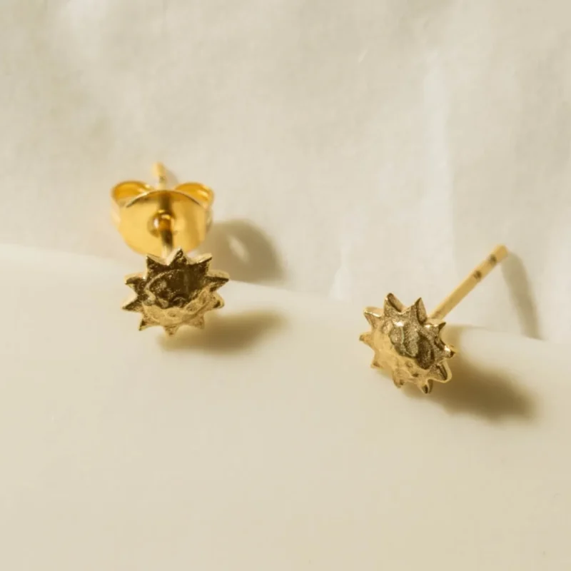 Apollo Stud earrings - One and eight - Silverado Jewellery