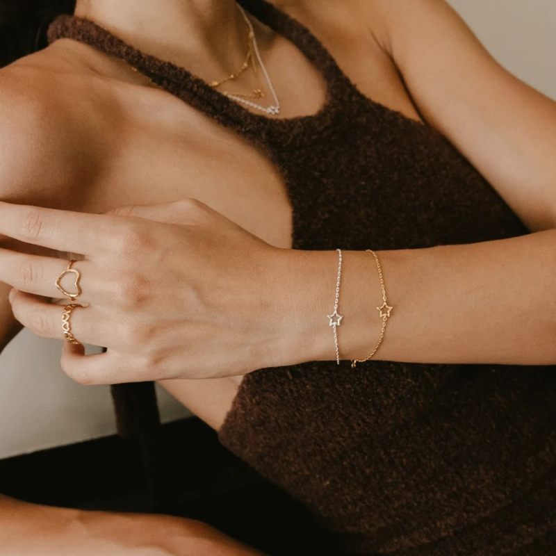 Organic Star Bracelet