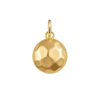 hammered round pendant necklace - Silverado Classics - Silverado Jewellery