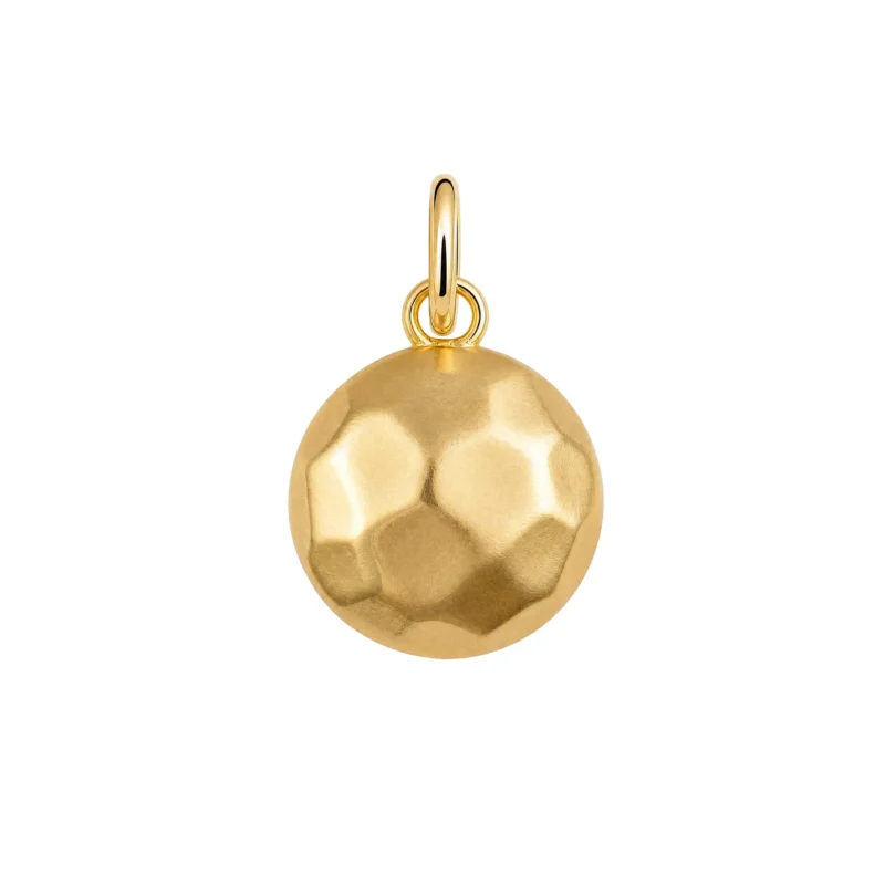 hammered round pendant necklace - Silverado Classics - Silverado Jewellery