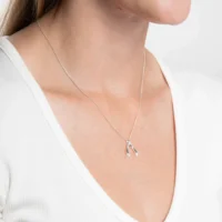 Silver Wishbone pendant necklace - Silverado Classics - Silverado Jewellery