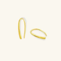 Mini Gold maya earrings - One and Eight - Silverado Jewellery