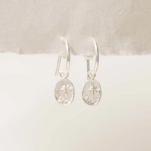 Silver celestial star earrings - One and Eight - Silverado Jewellery